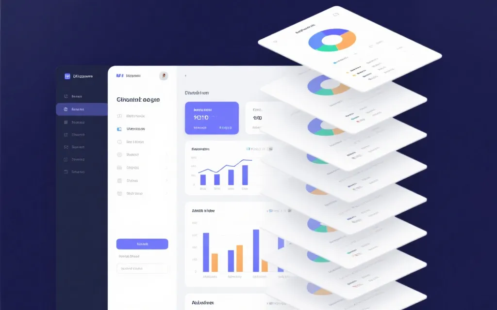 多层级数据展示界面